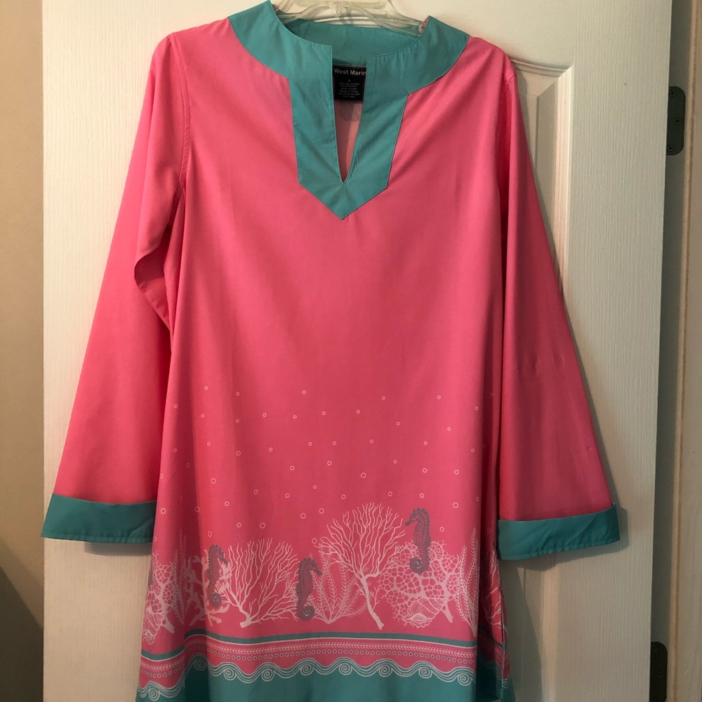 Beautiful Like New Island/Beach Dress  Size Small  EUC